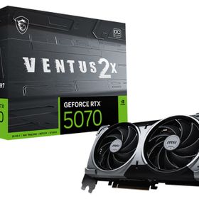 GeForce RTX 5070 12G VENTUS 2X OCのメイン画像