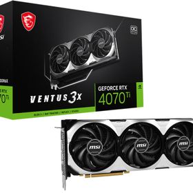 GeForce RTX 4070 Ti VENTUS 3X 12G OCのメイン画像