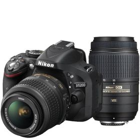 ニコン Nikon D5200 300mm ダブルレンズセット カメラ レンズ 一眼レフ 中古