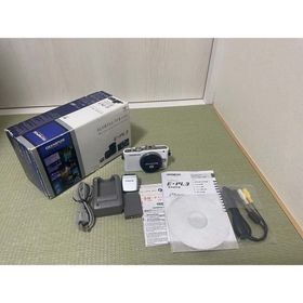 オリンパス(OLYMPUS)の【美品】OLYMPUS E-PL3 ホワイト 本体 即日発送！(デジタル一眼)