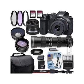 【平行輸入品】Canon EOS R7 4K Video Recording Mirrorless Camera with 18-45mm an