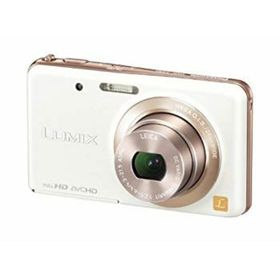 パナソニック デジタルカメラ ルミックス FX80 光学5倍 キャンドルホワイト DMC-FX80-W tf8su2k(コンパクトデジタルカメラ)