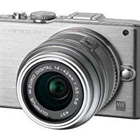 【中古】OLYMPUS ミラーレス一眼 PEN Lite E-PL3 レンズキット シルバー E-PL3 LKIT SLV g6bh9ry