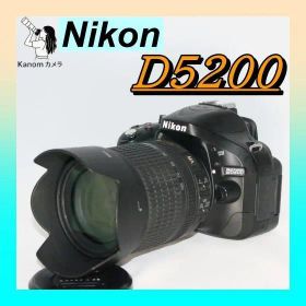 中望遠レンズ 大人気⭐ NIKON D5200 ⭐初心者入 門セット⭐ 一眼レフ