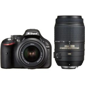 ニコン デジタル一眼 Nikon D5200 ダブルズームキット 中古 新品SDカード付き 届いてすぐに使える 動画撮影 手振れ補正 長期保証
