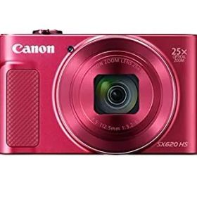 【中古】(非常に良い)Canon キヤノン コンパクトデジタルカメラ PowerShot SX620HS レッド 光学25倍ズーム PSSX620HS(RE)