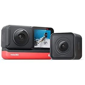 【中古】【非常に良い】Insta360 ONE R ツインモジュールセット (ONE R本体 + 360度撮影モジュール + 4K広角撮影モジュール) CM533 CINAKGP/A 【国内正規品】
