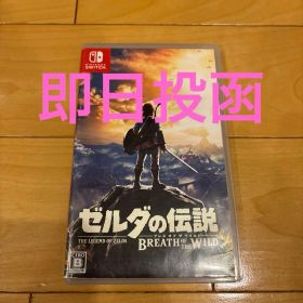 即日投函 Switch ゼルダの伝説 ブレス オブ ザ ワイルド