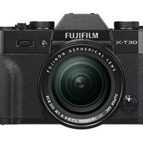 【中古】富士フイルム(FUJIFILM) ミラーレス一眼カメラ X-T30レンズキット ブラック X-T30LK-B