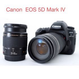キヤノン(Canon)のキャノン Canon EOS 5D Mark IV標準&望遠ダブルレンズセット(デジタル一眼)
