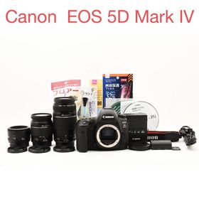 Canon EOS 5D Mark IV 標準&望遠&単焦点トリプルレンズセット(デジタル一眼)
