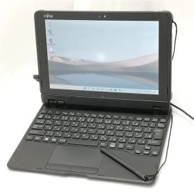 サマーセール 大赤字覚悟 9台限定 タッチペン付 Wi-Fi有 タブレット 中古良品 富士通 Q508/SE Atom 無線LAN カメラ Windows11 Office済 即使用可