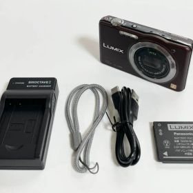 ★フォロワー様限定クーポン配布中★【訳あり】Panasonic パナソニック コンパクトデジタルカメラ デジカメ LUMIX DMC-SZ7-T ブラウン【中古】【良品】【2021670202921】