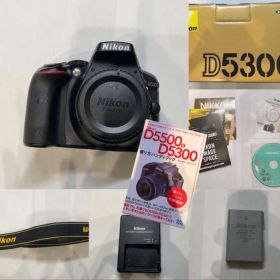 ほぼ新品！ニコンD5300Wi-Fi付シャッター約1000回清掃済
