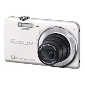 【中古】CASIO デジタルカメラ EXILIM EXZS26WE 1610万画素 光学6倍ズーム 広角26mm EX-ZS26WE ホワイト 9jupf8b