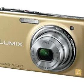 【中古-非常に良い】パナソニック デジタルカメラ LUMIX FX77 レオパードゴールド DMC-FX77-N