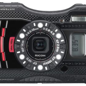 RICOH 防水デジタルカメラ RICOH WG-4GPS ブラック 防水14m耐ショック2.0m耐寒-10度 RICOH WG-4GPSBK 08543(中古品)