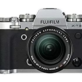 【中古】 FUJIFILM 富士フイルム ミラーレス一眼カメラ X-T3レンズキット シルバー X-T3LK-S