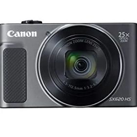 【中古】 Canon キャノン コンパクトデジタルカメラ PowerShot SX620 HS ブラック 光学25倍ズーム/Wi-Fi対応 PSSX620HSBK