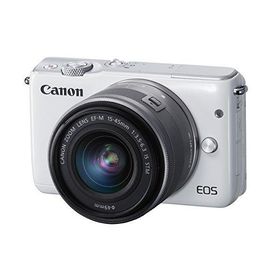 中古 1年保証 美品 Canon EOS M10 15-45mm IS STM レンズキット ホワイト