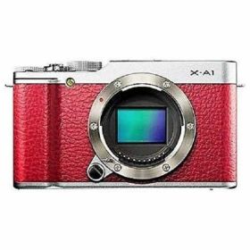 【中古】 フジフィルム 富士フイルム FUJIFILM ミラーレス一眼カメラ X-A1本体 レッド F FX-X-A1R 当店保証30日間 人気 ミラーレス一眼 ミラーレス デジタルカメラ 中古