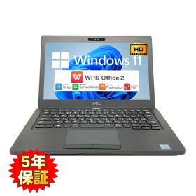【持ち運びに最適】【堅牢設計】 DELL Latitude 5290 第8世代 Core i5 8250U/1.60GHz 16GB SSD512GB M.2 Windows11 64bit WPSOffice 12.5インチ HD カメラ 無線LAN 中古パソコン ノートパソコン PC モバイルノート Notebook 【中古】