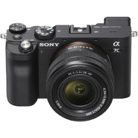 SONY ソニー ミラーレス一眼カメラ・ズームレンズキット α7C ブラック ILCE-7CLB [ILCE7CLB]【RNH】