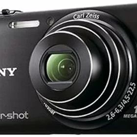 【中古】【39shop】SONY★デジタルカメラ Cyber-Shotサイバーショット WX7 1620万画素CMOS 光学x5 ブラック DSC-WX7/B（良い）