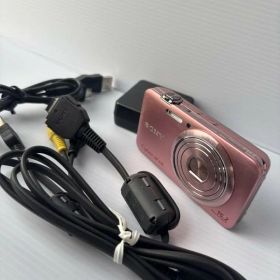 【中古】 SONY デジタルカメラ Cyber-Shot(サイバーショット) WX7 1620万画素CMOS 光学x5 ピンク DSC-WX7/P 当店保証30日間 人気 ミラーレス 一眼レフ 交換レンズ カメラ