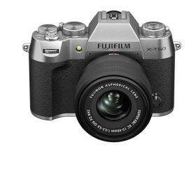 【中古】「非常に良い」富士フイルム(FUJIFILM) ミラーレス一眼カメラ X-T50 レンズキット(XF15-45) シルバー F X-T50LK-1545-S