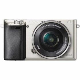 【中古】 ソニー SONY α6000 パワーズームレンズキット シルバー ILCE-6000L S 当店保証30日間 人気 ミラーレス 一眼レフ 交換レンズ カメラ