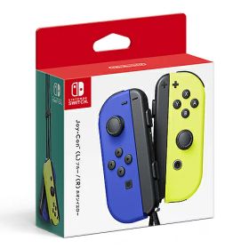 [ニンテンドースイッチ 周辺機器] 任天堂純正 Joy-Con(L) ブルー/(R) ネオンイエロー [HAC-A-JAPAA]