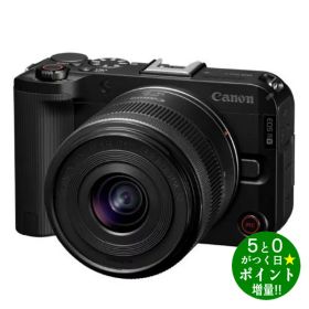 キヤノン カメラ ミラーレス一眼カメラ EOS R50 V RF-S14-30 IS STM PZ レンズキット ブラック Canon【転送不可】