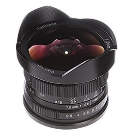 【中古】7職人7.5?MM F / 2.8手動フォーカスワイド角度魚眼レンズレンズMF for Fujifilm FXマウントx-t10?X - pro1?x-pro2?x-a1?x-a2?x-a3?x-a5?x-h1?x-e