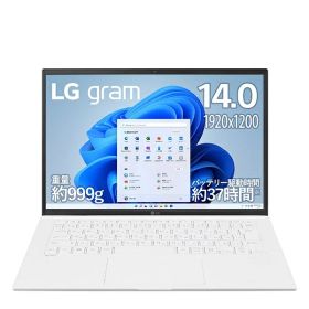LG｜エルジー ノートパソコン LG gram スノーホワイト 14ZB90R-MR54J1 [intel Core i5 /メモリ：8GB /SSD：512GB /Office Home and Business /Windows11 Home /14.0型 /2023年4月モデル]