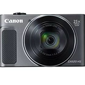 【中古】Canon コンパクトデジタルカメラ Power Shot SX620HS ブラック 光学25倍ズーム PSSX620HS(BK)