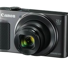 【中古】Canon コンパクトデジタルカメラ Power Shot SX620HS ブラック 光学25倍ズーム PSSX620HS(BK)