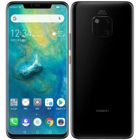 【中古】Cランク【傷や汚れあり】SIMフリー LYA-L09 HUAWEI Mate 20 Pro ブラック 利用制限▲(白ロム) 送料無料