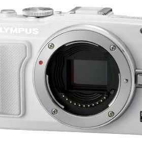 【中古】OLYMPUS ミラーレス一眼 PEN Lite E-PL6 ボディ ホワイト E-PL6 BODY WHT
