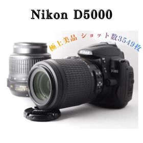 ショット数極少 美品❤️Nikon D5000 自撮り ニコン 一眼レフカメラ