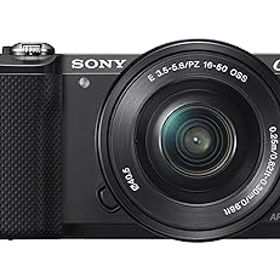 【中古】【39shop】SONY★ミラーレス一眼 α5000 パワーズームレンズキット ブラック ILCE-5000L-B（非常に良い）