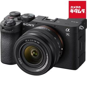 ソニー α7C II ズームレンズキット ブラック [ILCE-7CM2L B] SONY アルファ フルサイズ ミラーレス一眼 4K