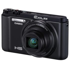 CASIO デジタルカメラ EXILIM 1610万画素 光学ズーム12.5倍 EX-ZR1000BK(中古品)