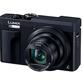 【中古】(非常に良い)パナソニック コンパクトデジタルカメラ ルミックス TZ90 光学30倍 4K動画記録 ブラック DC-TZ90-K