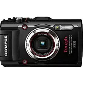 【中古】「非常に良い」OLYMPUS デジタルカメラ STYLUS TG-3 Tough ブラック 1600万画素CMOS F2.0 15m防水 100kgf耐荷重 GPS+電子コンパス&内蔵Wi-Fi TG-3 BLK