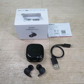美品☆SONY ソニー ワイヤレス ステレオ ヘッド セット イヤホン LinkBuds Open WF-L910/BZ イヤフォン☆
