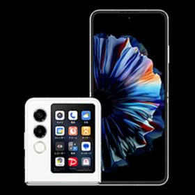 【中古】ZTE nubia Flip 2 128GB ホワイト A404ZT Y!mobile 【262-ud】