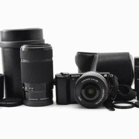 ● S数910回・美品 ● ソニー SONY α5000 ダブルレンズキット