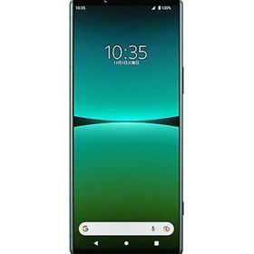 【中古】【安心保証】 Xperia 5 IV XQ-CQ44[256GB] SIMフリー グリーン
