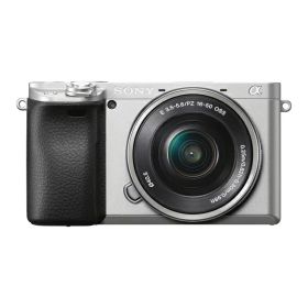 【中古】【1年保証】【美品】SONY α6400 パワーズームレンズキット (16-50mm) シルバー [ILCE-6400L]